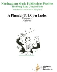 A Plunder To Down Under Concert Band sheet music cover Thumbnail
